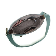 Load image into Gallery viewer, Canvas Front Buckle Crossbody - Burgundy (Davan)