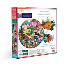 Load image into Gallery viewer, Birds by the Sea 500pc Round Puzzle