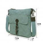 Load image into Gallery viewer, Canvas Front Buckle Crossbody - Mustard