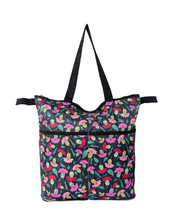 Load image into Gallery viewer, Petals Zip Around Shopper