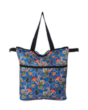 Load image into Gallery viewer, Ornate Bloom Zip Around Shopper