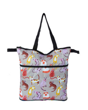 Load image into Gallery viewer, Whisker Zip Around Shopper