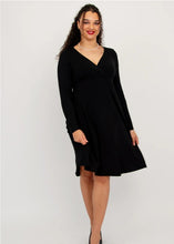 Load image into Gallery viewer, Denver Dress - Black (Blue Sky)