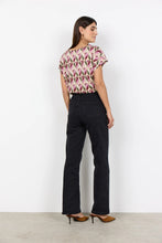 Load image into Gallery viewer, Twizzle Print Felicity Top - Oxblood Mix (Soya Concept)
