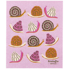 Load image into Gallery viewer, Snails Swedish Dishcloth
