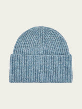Load image into Gallery viewer, Wool Blend Rib Knit Hat - Zen Blue (V  Fraas)
