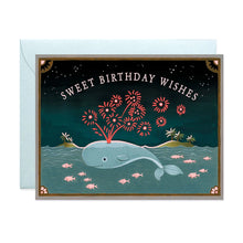 Load image into Gallery viewer, Sweet Birthday Whale Card
