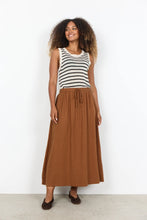 Load image into Gallery viewer, Linen Blend Skirt - Toffee (Soya Concept)
