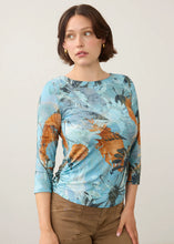 Load image into Gallery viewer, Miranda Boatneck Top - Blue Print (FDJ)
