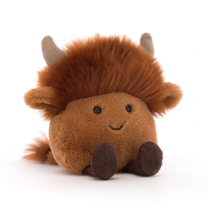 JellyCat Adore-a-ball Highland Cow