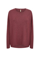 Load image into Gallery viewer, Softy Dolman Top - Oxblood Red (Soya Concept)
