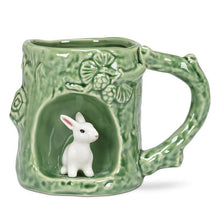 Load image into Gallery viewer, Alcove Tree Look Mug w/ Bunny
