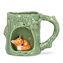 Load image into Gallery viewer, Alcove Tree Look Mug w/ Fox

