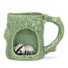 Load image into Gallery viewer, Alcove Tree Look Mug w/ Raccoon
