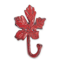 Load image into Gallery viewer, Maple Leaf Iron Hook
