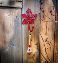 Load image into Gallery viewer, Maple Leaf Iron Hook
