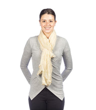 Load image into Gallery viewer, Classic Lightweight Scarf - Ivory
