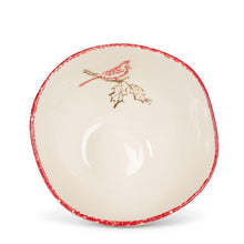 Load image into Gallery viewer, Cardinal Stamped Bowl
