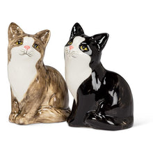 Load image into Gallery viewer, Sitting Cat Pair S&amp;P
