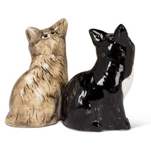 Load image into Gallery viewer, Sitting Cat Pair S&amp;P

