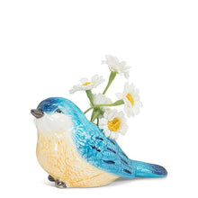 Load image into Gallery viewer, Sitting Bluebird Bud Vase
