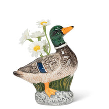 Load image into Gallery viewer, Standing Mallard Bud Vase
