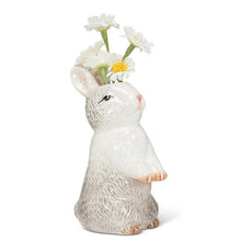Load image into Gallery viewer, Sitting Rabbit Bud Vase

