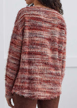 Load image into Gallery viewer, Eyelash Sweater -red (Tribal)
