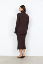 Load image into Gallery viewer, Kanita Ribbed Turtleneck - Chocolate Plum (Soya Concept)
