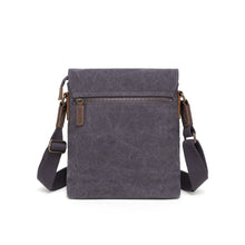 Load image into Gallery viewer, "Perth" Canvas Shoulder Bag - Turquoise (DaVan)
