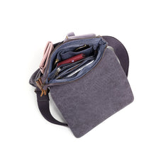 Load image into Gallery viewer, "Perth" Canvas Shoulder Bag - Turquoise (DaVan)
