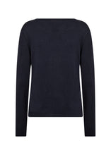 Load image into Gallery viewer, Dollie Long Sleeve Crew Neck - Black (Soya Concept)

