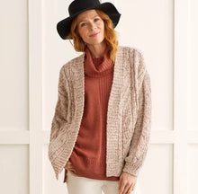 Load image into Gallery viewer, Cocoon Cardigan - Oyster

