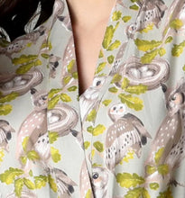 Load image into Gallery viewer, Hoot Flannelette Robe
