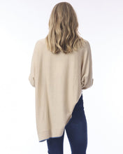 Load image into Gallery viewer, Oversize Light Knit Top - Natural (Orientique)
