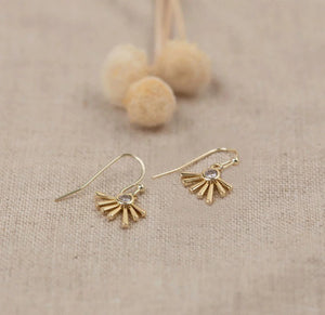 Burst Earring - Gold Plated
