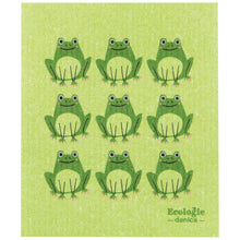 Load image into Gallery viewer, Ribbit Swedish Dishcloth
