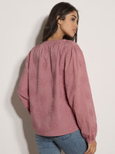 Load image into Gallery viewer, Applique Blouse - Pink (Apricot)
