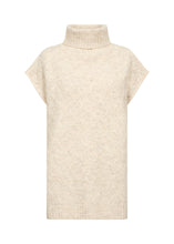 Load image into Gallery viewer, Irwin Cowl Sweater Vest - Cream
