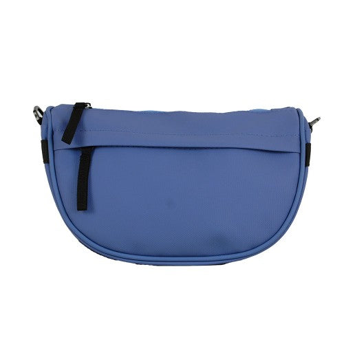 Textured Crossbody / Fanny Pack - Blue (Hi Jean)
