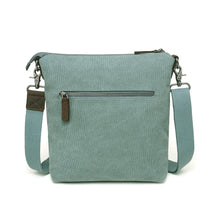 Load image into Gallery viewer, Canvas Front Buckle Crossbody - Burgundy (Davan)
