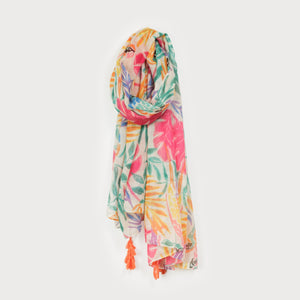 Tropical Bird Scarf - Multi (Caracol)