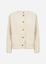 Load image into Gallery viewer, Faux Shearling Button Up - Cream (Soya Concept)
