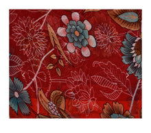 Load image into Gallery viewer, Baroque Flowers Scarf - Red
