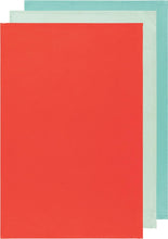 Load image into Gallery viewer, Floursack S/3 Tea Towels - Jade/Lucite/Fiesta
