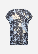 Load image into Gallery viewer, Aretha Printed T-Shirt - Navy (Soya Concept)

