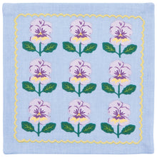 Load image into Gallery viewer, Pansy Set /4 Cocktail Napkins
