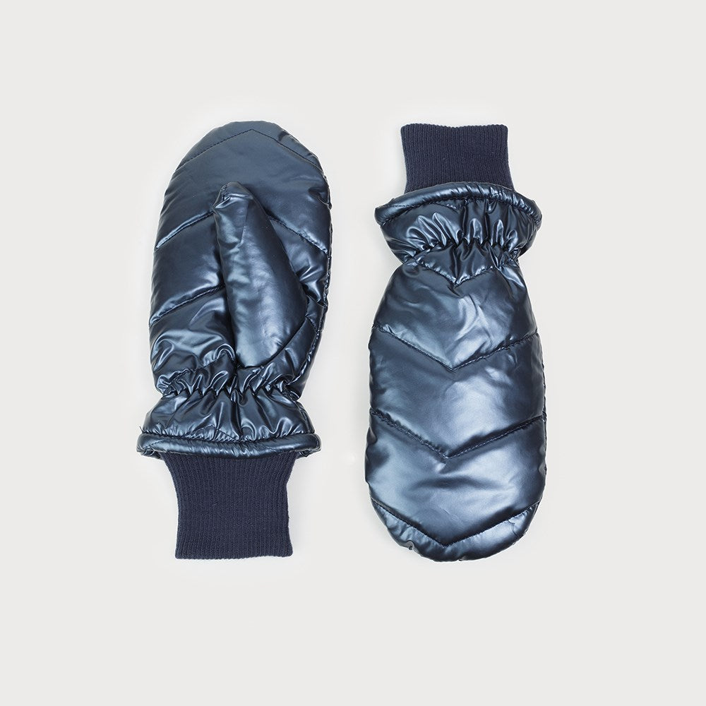 Puffer Mitten - Navy (Caracol)