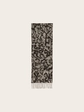 Load image into Gallery viewer, Cashmink Squiggles Scarf - Grey Base (VFraas)
