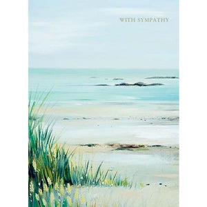 The Beach Sympathy Card
